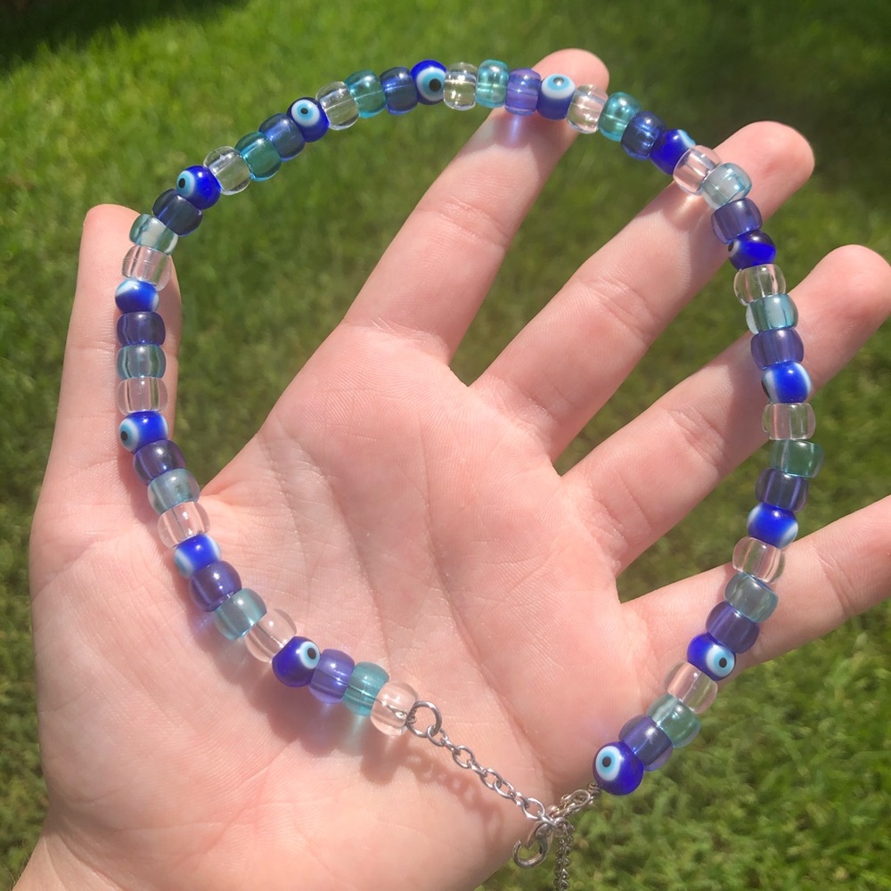 Evil eye necklace